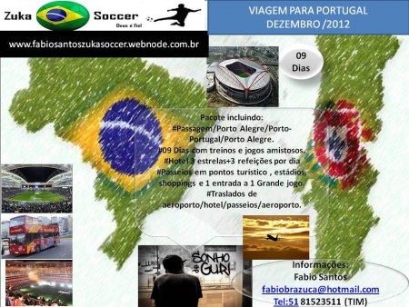 Confirmado! amistosos do Riopardense em Portugal!!